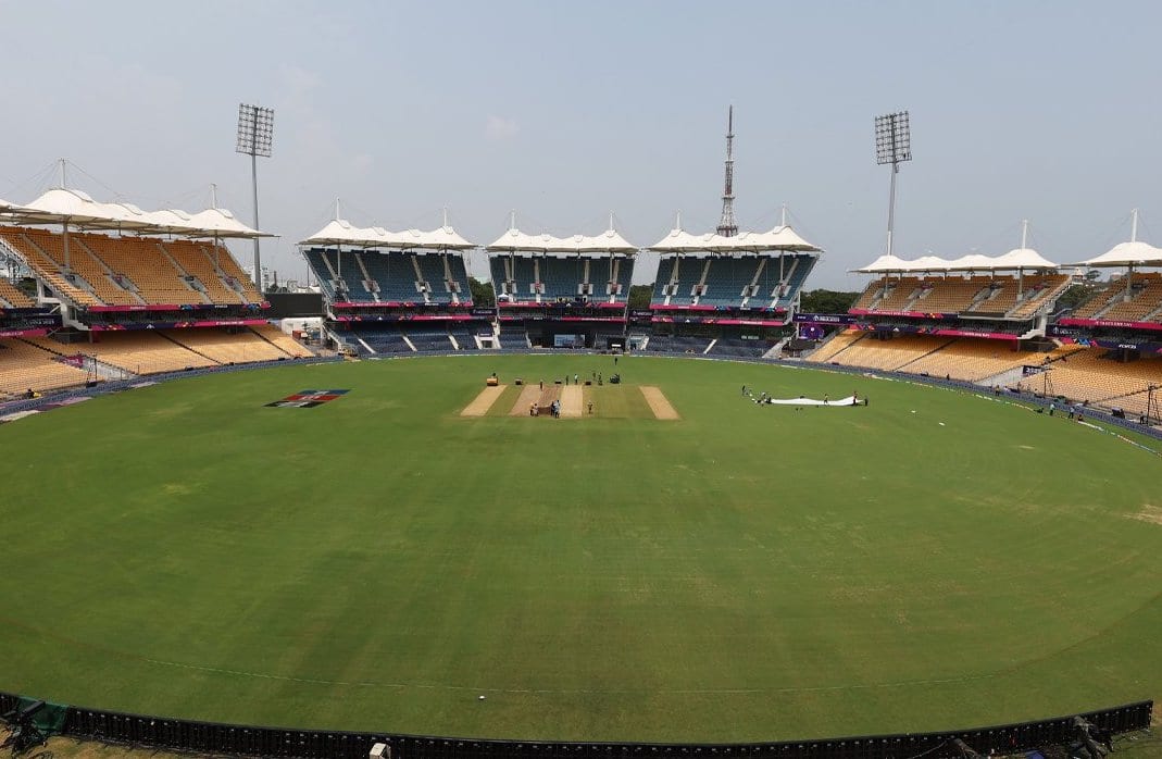 MA Chidambaram Stadium Chennai Pitch Report For NZ Vs AFG World Cup Match